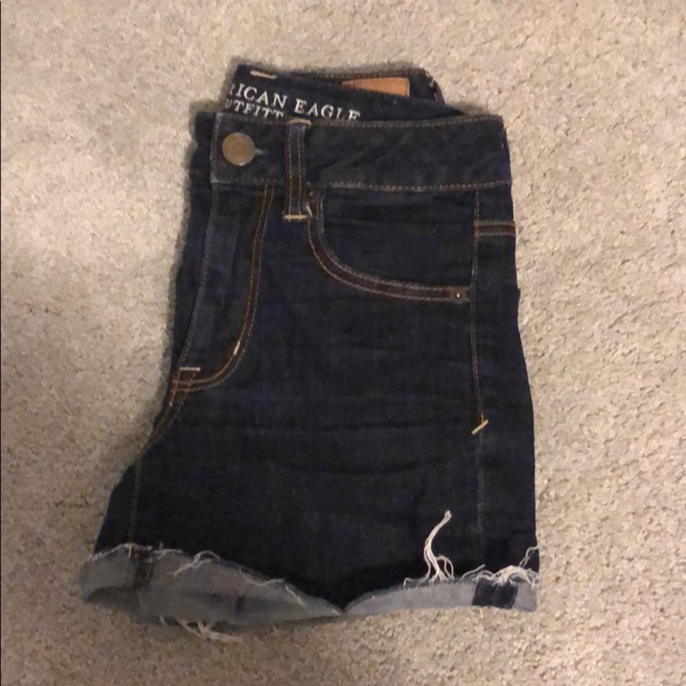 American Eagle High-Waist Jean Shorts